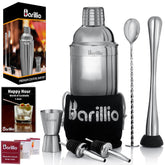 Barillio agitador martini de 24 onzas para cocteles en casa y de viaje.