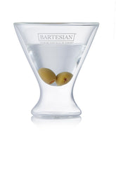 Bartesian vasos martini sin tallo con diseño moderno, ideales para degustaciones elegantes en casa
