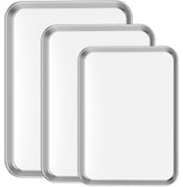 Bastwe juego de bandejas, conjunto de tres, para hornear de forma uniforme