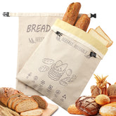 BATJA ZYQGH bolsa cera para pan masa madre-xl conserva frescura natural