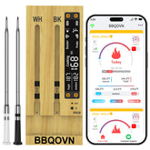 BBQOVN termómetro de carne inalámbrico con wifi sub1g, lectura remota para asar.