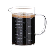 BCnmviku taza medidora 500 ml con mango ergonómico, lectura clara para cocinar.