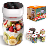 Beatish kit-sellado-jar-electrico: sellado rápido para tarros variados.