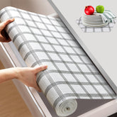 Beautysaid forro estante plaid: agarre extra antideslizante.