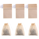 Beforyou: bolsas filtro de té con cordón para infusiones limpias.