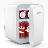 BEICHEN Mini Nevera 4L, vista frontal, diseño compacto para dormitorio.