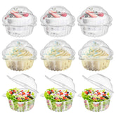 Bekith portapasteles con domo transparente para exhibir y conservar postres