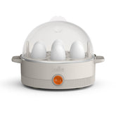 Bella cocedor de huevos con capacidad para siete; compacto para cocinas pequeñas