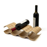 Bellglee portavinos dos niveles natural: exhibe botellas y ahorra espacio.