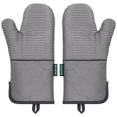 Beneno guantes-horno-doble-paquete: seguridad y versatilidad para bandejas calientes.