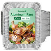 Benestanti pan-aluminio-9x13-para-hornear: perfecto para hornear porciones grandes sin ensuciar.