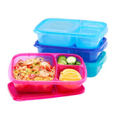Bentgo Easyboxes caja-almuerzo 3 compartimentos para meriendas balanceadas en la escuela