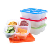 Bentgo Easyboxes con 4 compartimentos para porciones equilibradas y snacks variados.