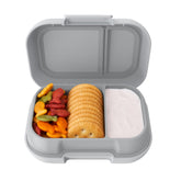 Bentgo Kids Snack: dos compartimentos con cierre hermético para meriendas frescas.