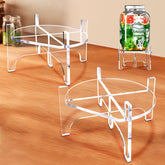 BESHIGH dispensador bebidas acrílico 8mm, base estable para servir con confianza.