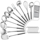 Conjunto Bestdin de 12 utensilios para cocina, ideal para uso diario.