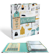 Recetario Better Kitchen Products frente del organizador de recetas, moderno y resistente