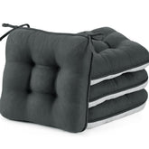 Cojín BETU para silla de comedor con espuma de memoria y base antideslizante.
