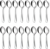 BEWOS set de cucharas para servir en acero inoxidable, ideal para buffet.