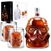 BEYOND MS whisky decantador con vasos: set perfecto para degustaciones y reuniones.
