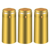 BGMAXimum capsulas PVC doradas para botellas de vino.