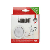 Bialetti: juntas y placa pack tz9 acero inoxidable para moka