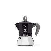 Bialetti Moka Inducción de 4 tazas, ideal para espresso rápido en inducción