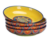 Bico tazones estilo tunecino para pasta, set de 4, ideal para servir con estilo