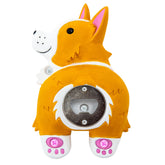 Abrebotellas BigMouth Inc con trasero de corgi, práctico en pared.