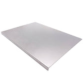 BILLAMB tabla de corte en acero inoxidable, plano amplio para verduras y carnes.