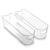 BINO cajas apilables pequeñas con asas para ahorrar espacio y traslado.