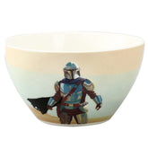 Bioworld Guerra de las Galaxias Mandalorian tazón ramen 20 oz, porciones generosas en casa