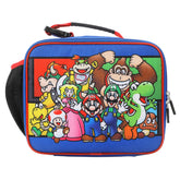 Bioworld lonchera Mario con personajes coloridos para almuerzos alegres