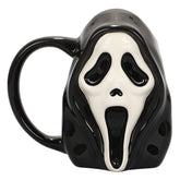 Bioworld Ghost Face, taza escultada, ideal para despertar con estilo cada mañana