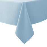 Mantel Biscaynebay texturizado azul claro 60x84, ideal para cenas elegantes.