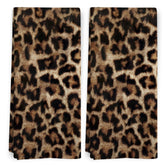 BitKAM toalla leopardo cocina, diseño llamativo, ideal para secar manos y decorar la encimera.