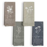 BitKAM toallas de cocina boho cristianas con diseño floral para decorar con estilo