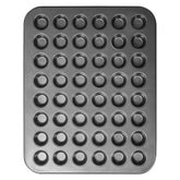 biubumtu molde 48 cavidades magdalenas mini para hornear varias porciones