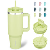 BJPKPK vaso termico con asa ergonomica, comodo en mano para viaje diario