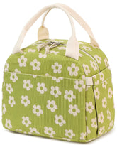 Bluboon bolsa-almuerzo-pana-rosa, ideal para mantener comidas frescas en la oficina.