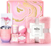 BodyRefresh cesta regalo para mujer con corazón rosa, ideal para sorprender en ocasiones especiales.
