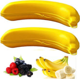 BOHEM'S Banana Keeper estuche portátil amarillo para plátanos frescos