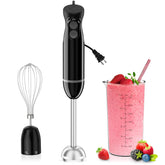 Bonsenkitchen batidora de inmersión con velocidad dual para batidos y salsas suaves