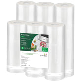 Bonsenkitchen rollos de 11x20 para sellado al vacío conservan frescura