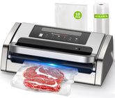 Bonsenkitchen, sellador al vacío frontal, ofrece sellado rápido y limpio para alimentos.