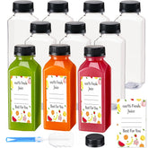 BOOMIBOO botella 12oz con tapas, ideal para jugos en casa.