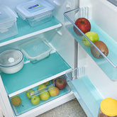 BOPART liner para refrigerador protege derrames y facilita la limpieza de estantes.