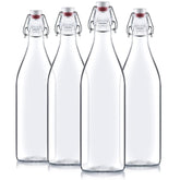 Bormioli Rocco Giara con tapa oscilante frente, ideal para servir bebidas con cierre seguro.