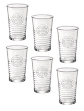 Vasos enfriadores Bormioli Rocco Officina 1825, conjunto de 4, claridad y durabilidad para uso diario.
