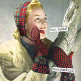 Servilletas Anne Taintor de Boston International con diseño retro para conversaciones divertidas.